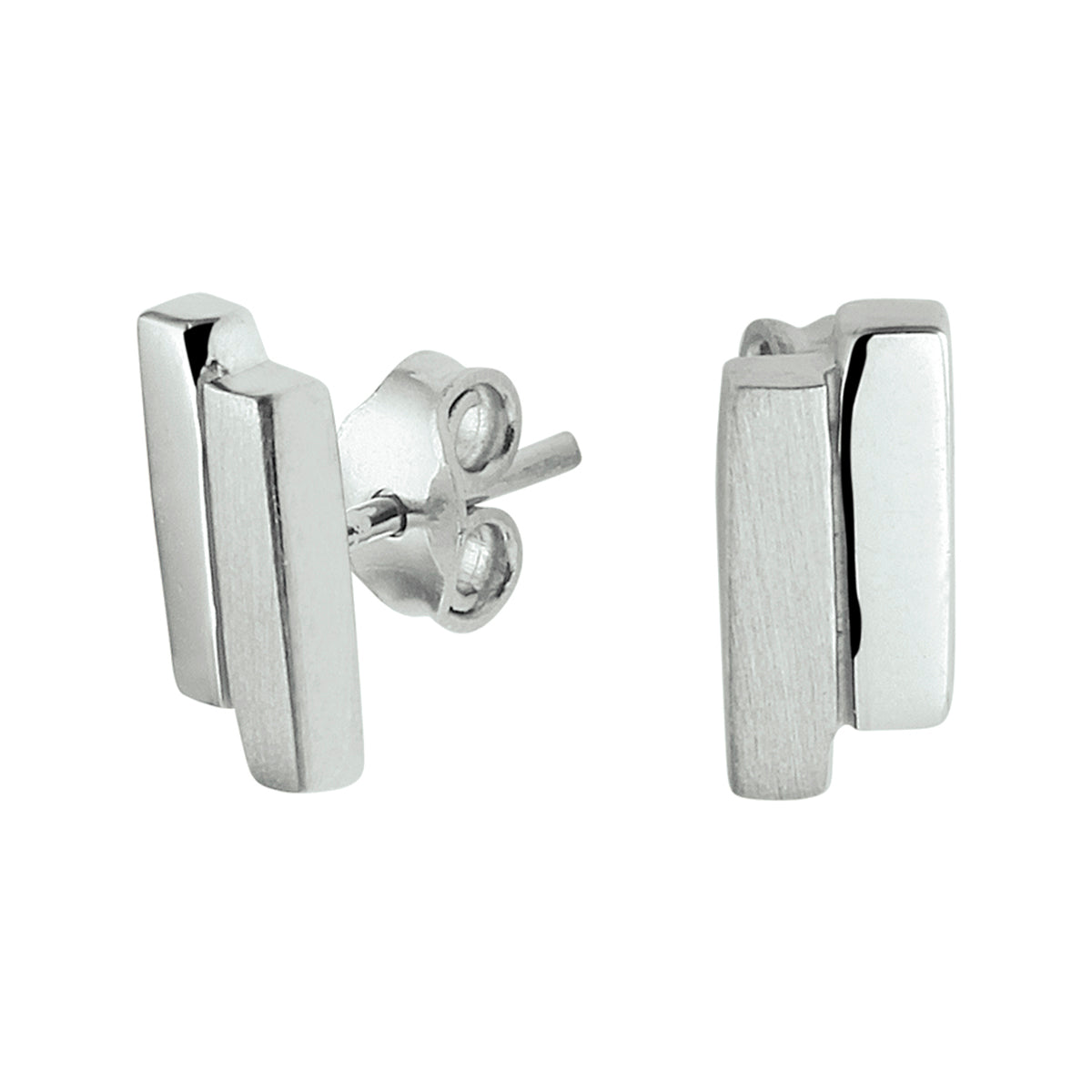 vDam Oorknoppen Zilver Gerhodineerd 1337161