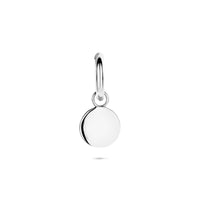 vDam Oorring Per Stuk 13 Mm Zilver Gerhodineerd 1341008