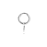 vDam Oorring Sterrenbeeld Per Stuk 13 Mm Zilver Gerhodineerd 1341017
