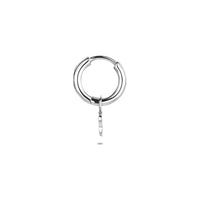 vDam Oorring Sterrenbeeld Per Stuk 13 Mm Zilver Gerhodineerd 1341018