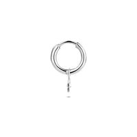 vDam Oorring Sterrenbeeld Per Stuk 13 Mm Zilver Gerhodineerd 1341026