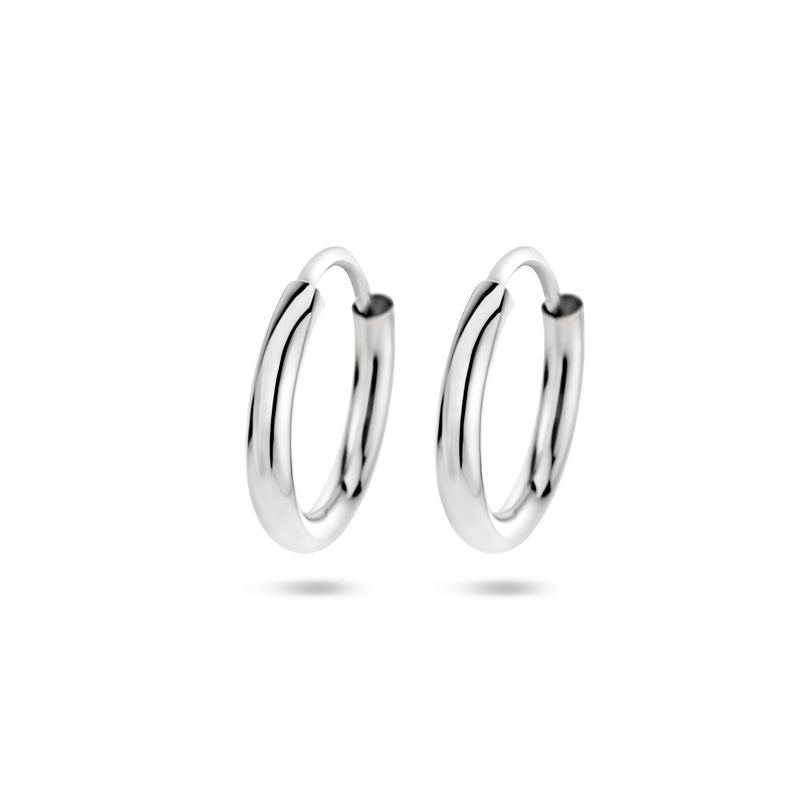 vDam Oorringen 1,8 Mm Ronde Buis Zilver Gerhodineerd 1335677