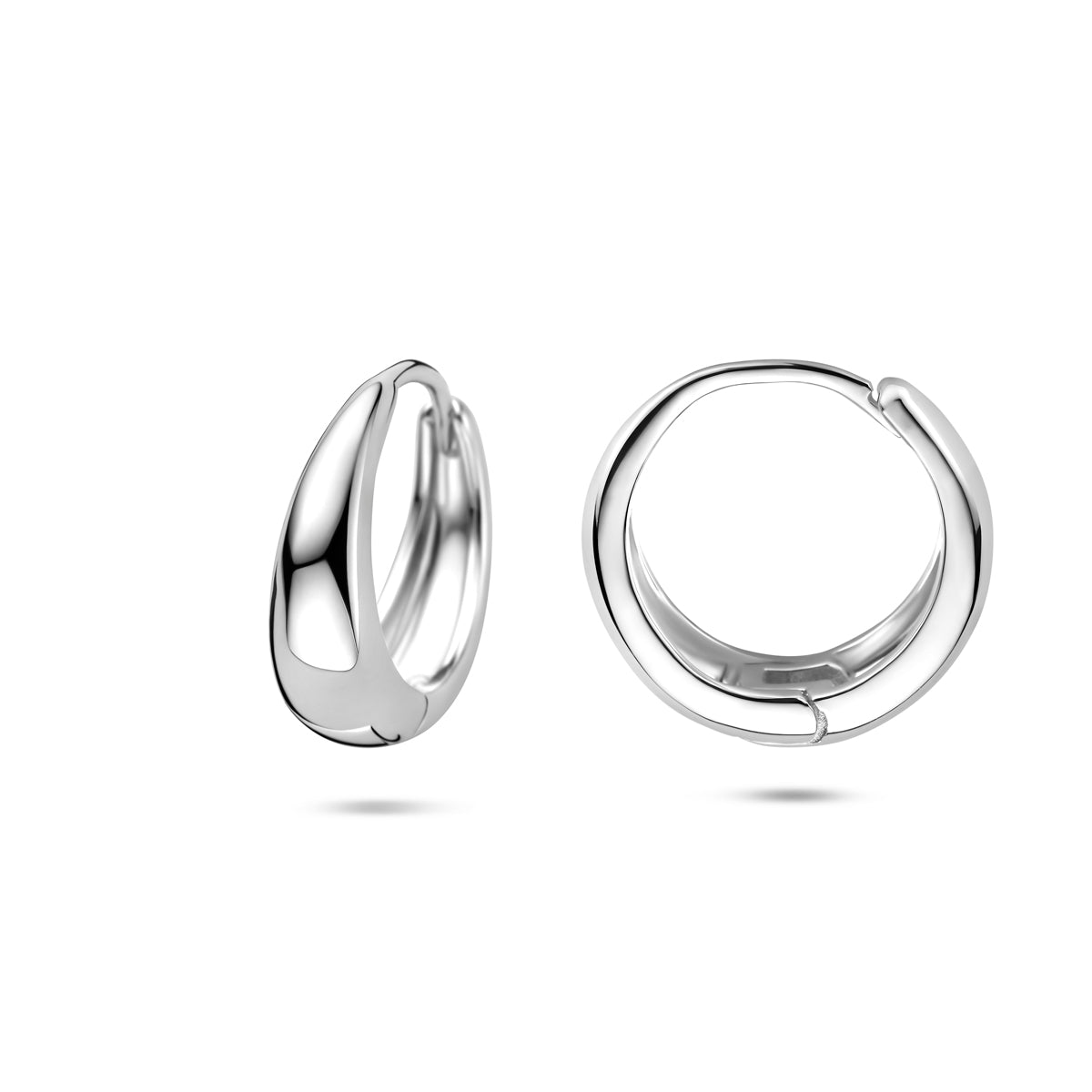 vDam Oorringen 14 Mm Zilver Gerhodineerd 1341597