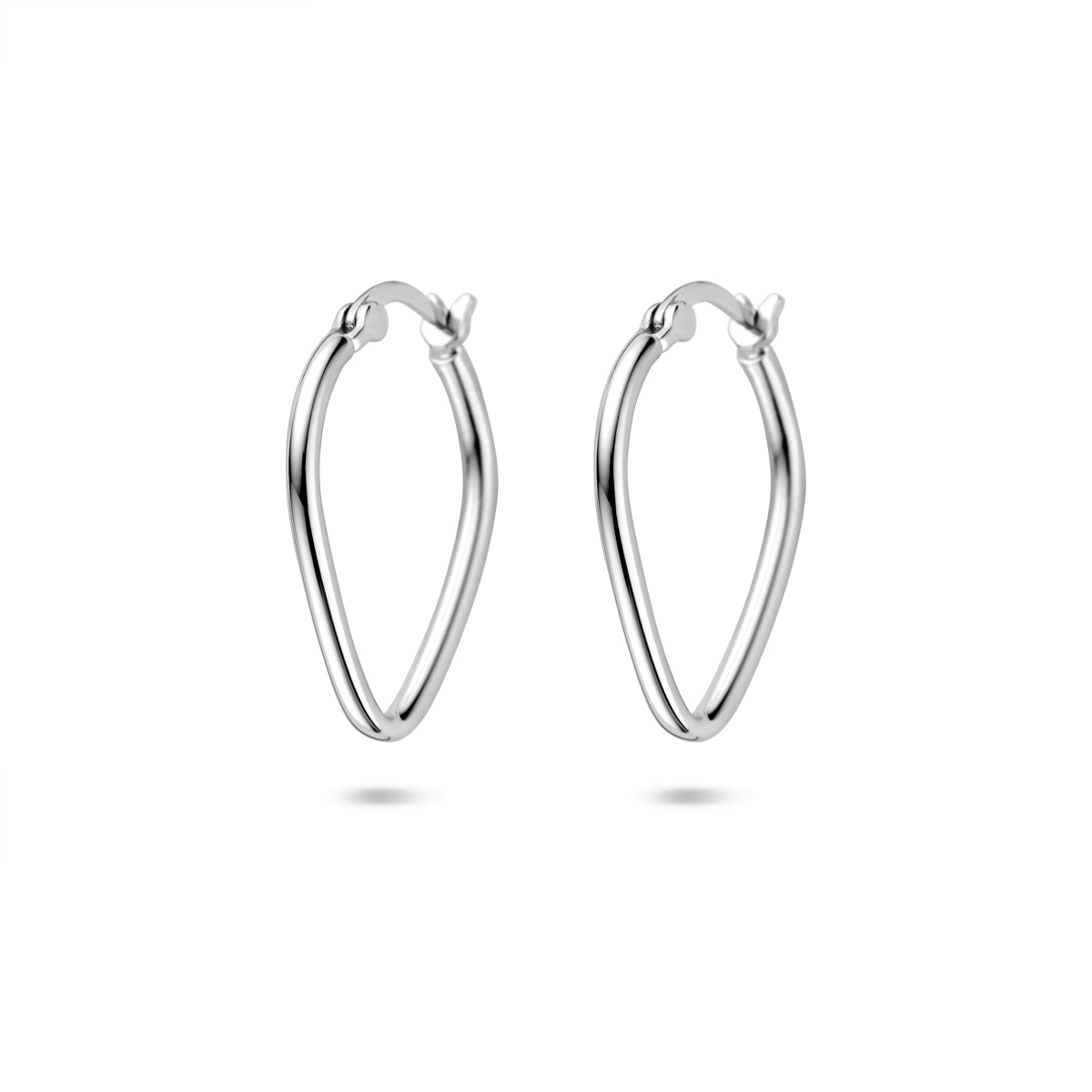 vDam Oorringen 19,5 Mm Zilver Gerhodineerd 1341738