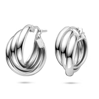 vDam Oorringen 21 Mm Zilver Gerhodineerd 1341591