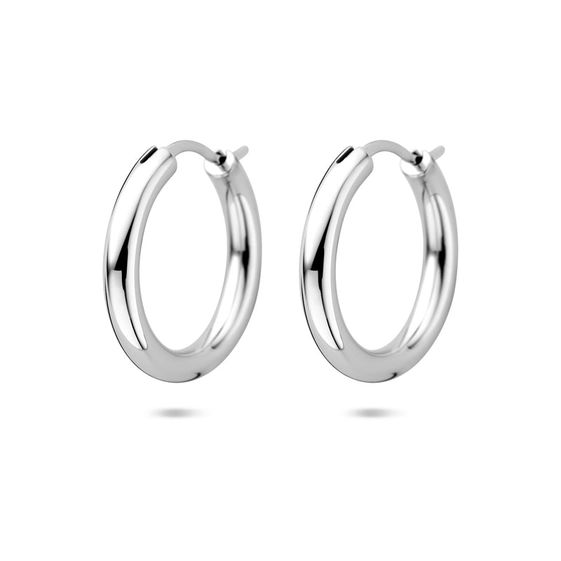 vDam Oorringen 21 Mm Zilver Gerhodineerd 1341979