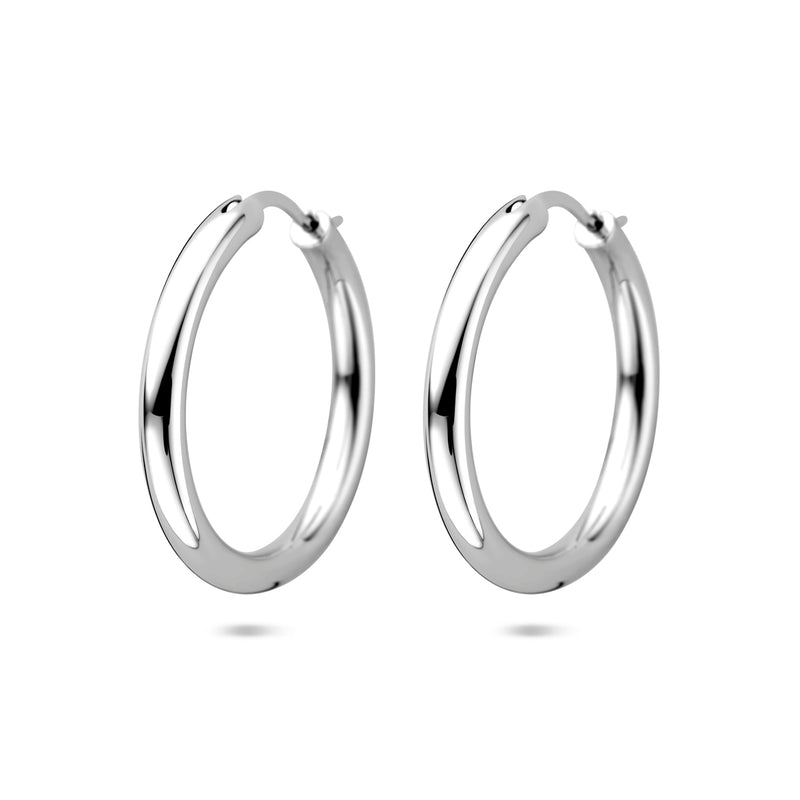 vDam Oorringen 26,5 Mm Zilver Gerhodineerd 1341981