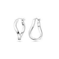 vDam Oorringen 26 Mm Zilver Gerhodineerd 1339785