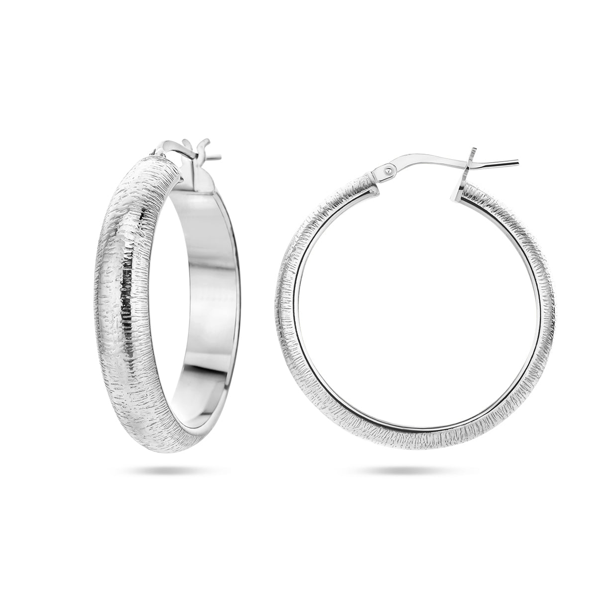 vDam Oorringen 3,0 Mm Halfronde Buis Zilver Gerhodineerd 1336915