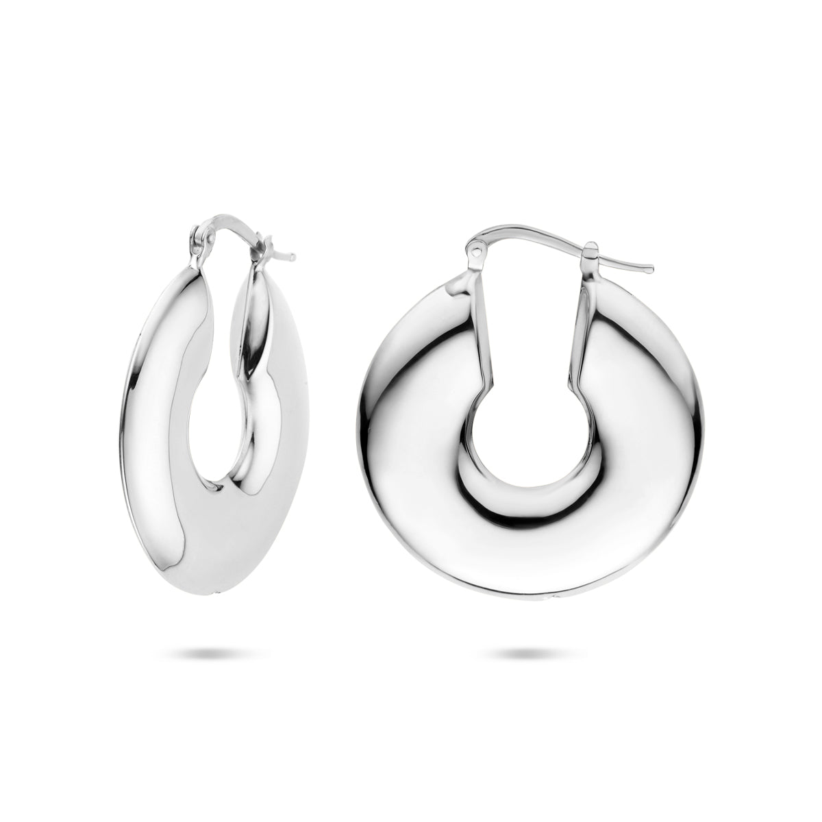 vDam Oorringen 30,5 Mm Zilver Gerhodineerd 1340020