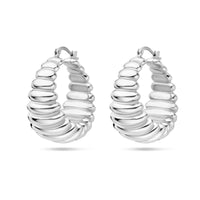 vDam Oorringen 34 Mm Zilver Gerhodineerd 1339681