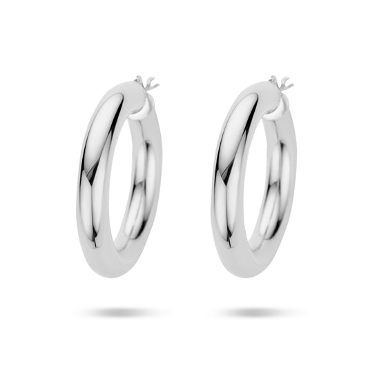 vDam Oorringen 6,0 Mm Ronde Buis Zilver Gerhodineerd 1336676