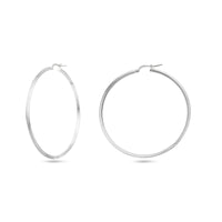 vDam Oorringen Gediamanteerd Zilver Gerhodineerd 1338391