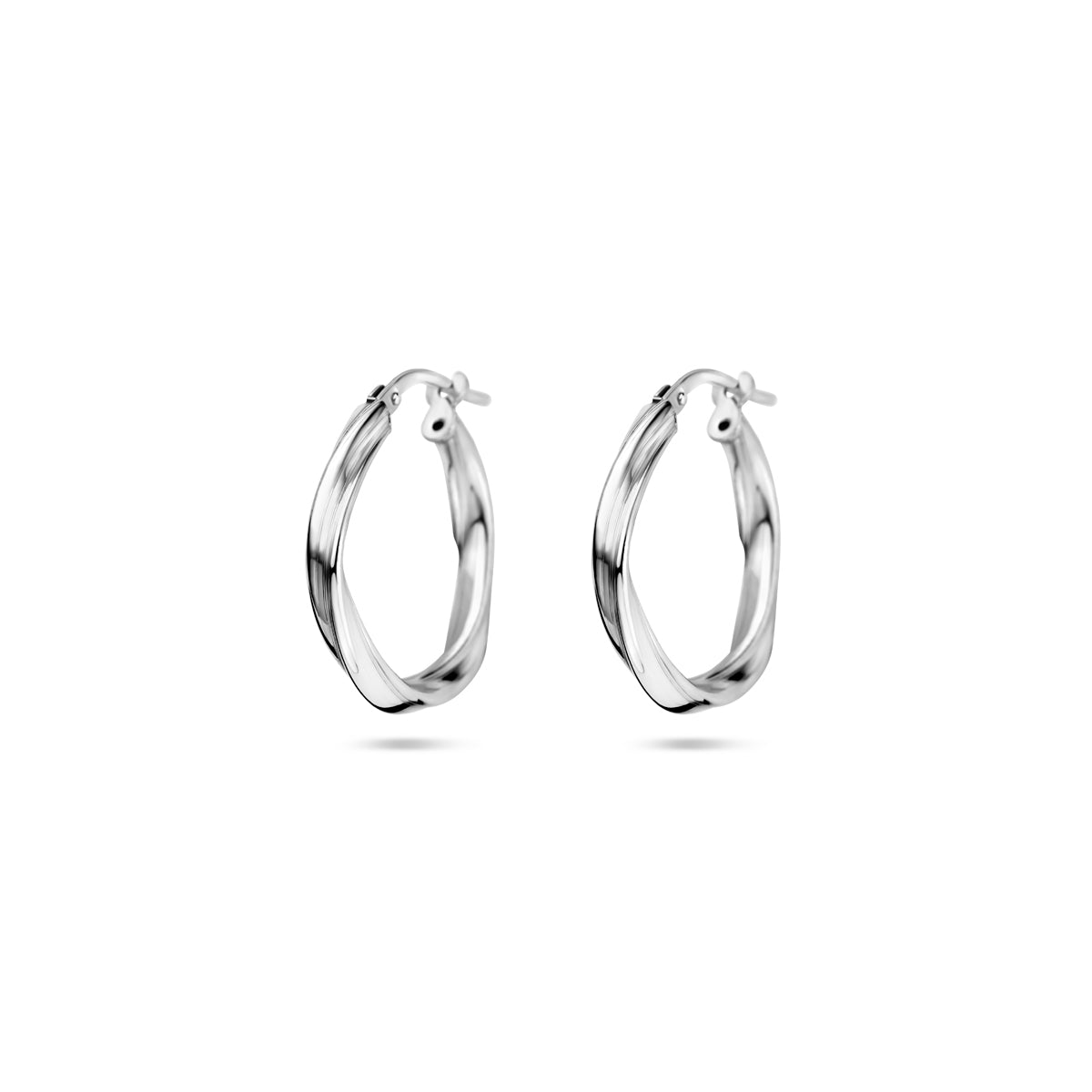 vDam Oorringen Gedraaid 2,0 Mm Zilver Gerhodineerd 1337959