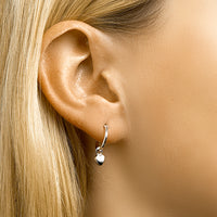 vDam Oorringen Hart Zilver Gerhodineerd 1327073