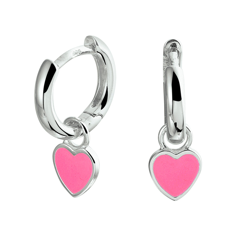 vDam Oorringen Hart Zilver Gerhodineerd 1330160