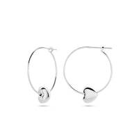 vDam Oorringen Hart Zilver Gerhodineerd 1338362