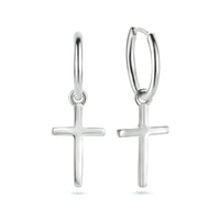 vDam Oorringen Kruis Zilver Gerhodineerd 1334763