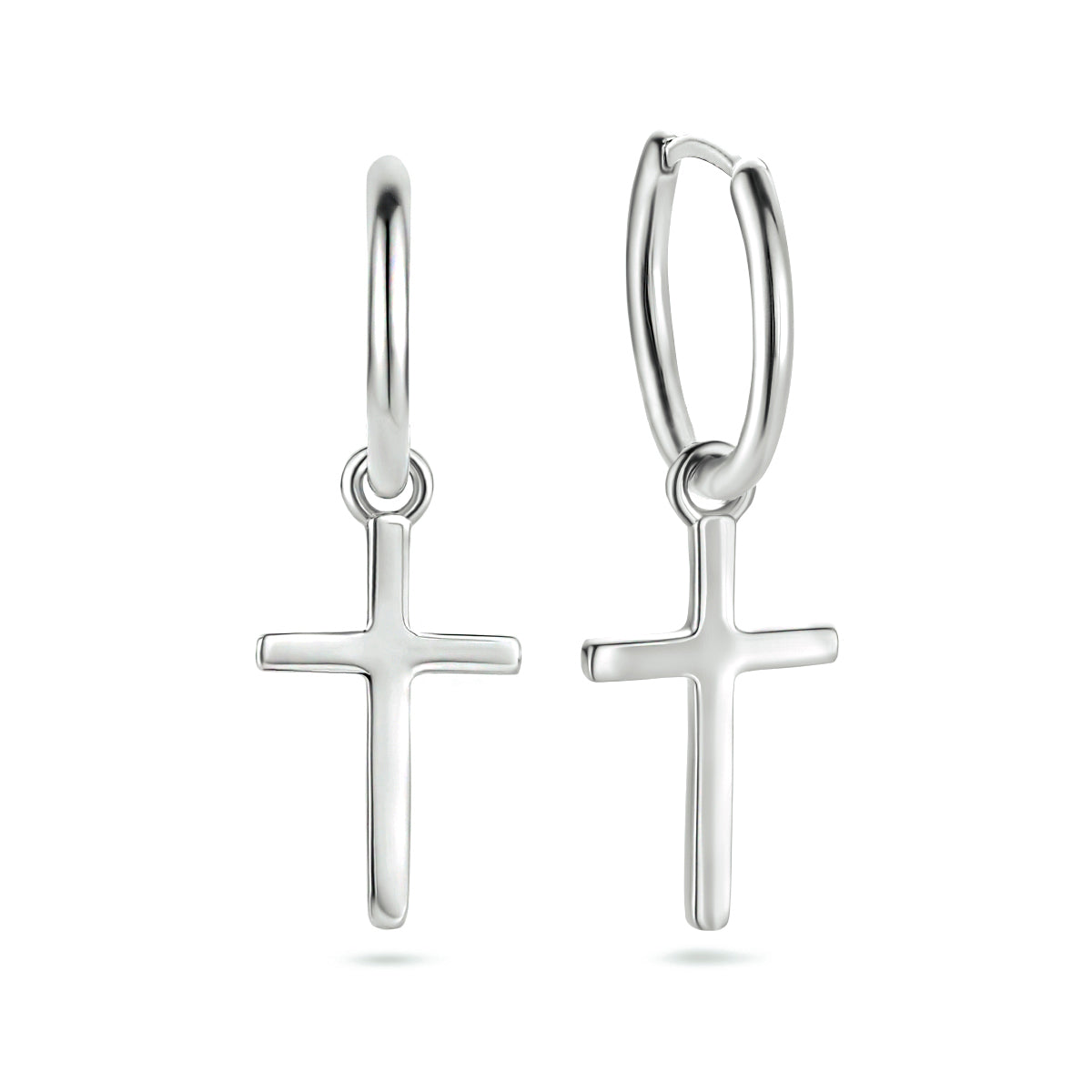 vDam Oorringen Kruis Zilver Gerhodineerd 1334763