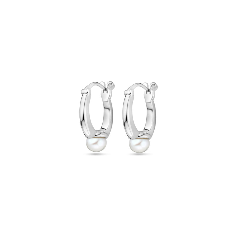 vDam Oorringen Parel 20 Mm Zilver Gerhodineerd 1339783