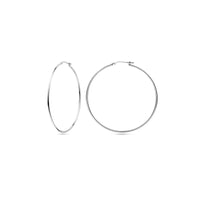 vDam Oorringen Ronde Buis 1,5 Mm Zilver Gerhodineerd 1338033