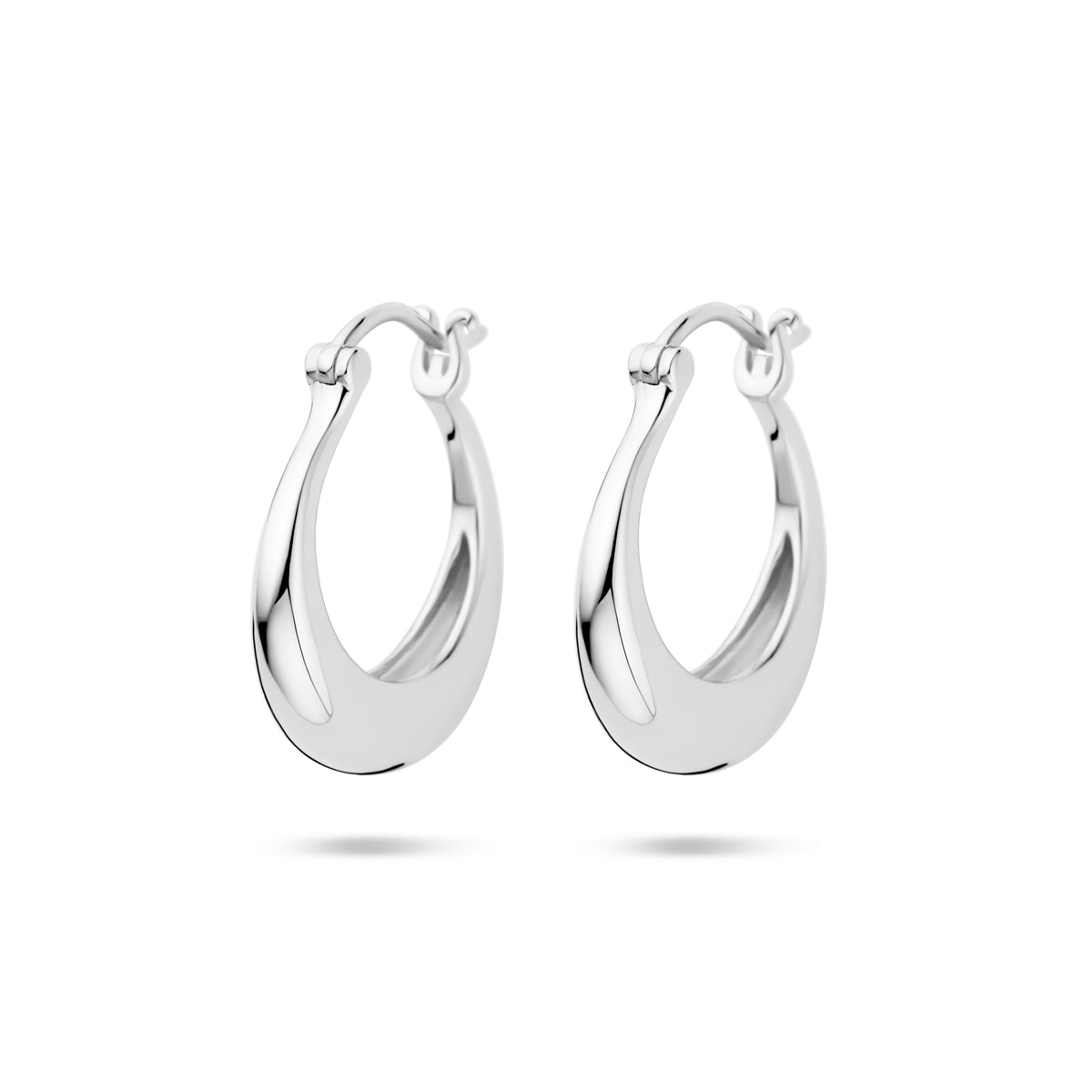 vDam Oorringen Ronde Buis 21,5 Mm Zilver Gerhodineerd 1339242