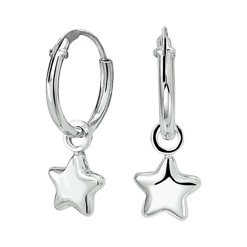 vDam Oorringen Ster Zilver Gerhodineerd 1327321