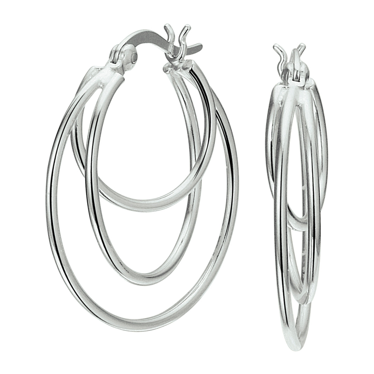 vDam Oorringen Zilver Gerhodineerd 1337458