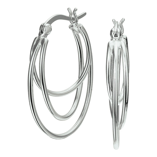 vDam Oorringen Zilver Gerhodineerd 1327741