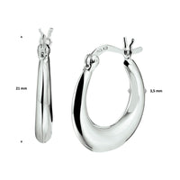 vDam Oorringen Zilver Gerhodineerd 1329100