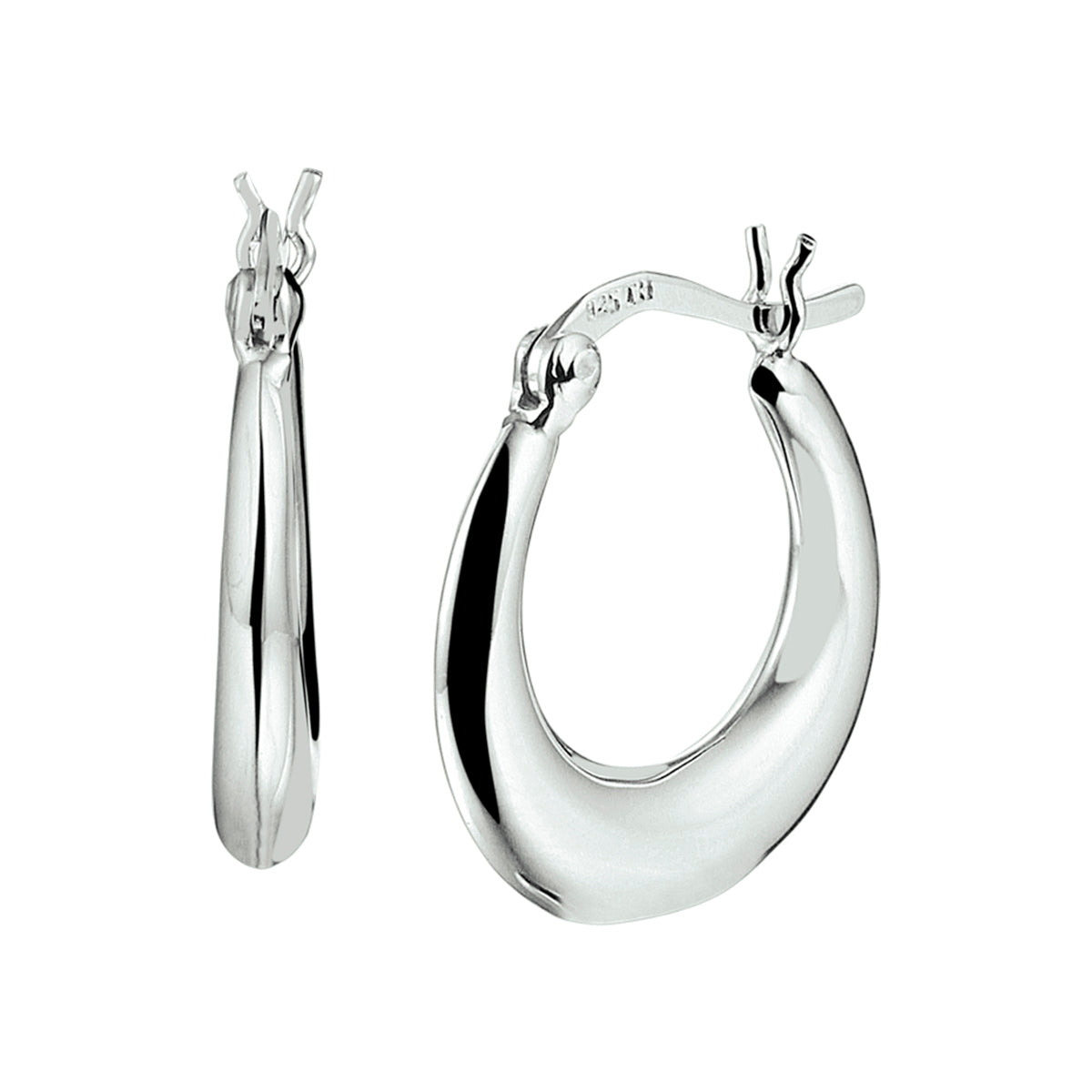 vDam Oorringen Zilver Gerhodineerd 1329100