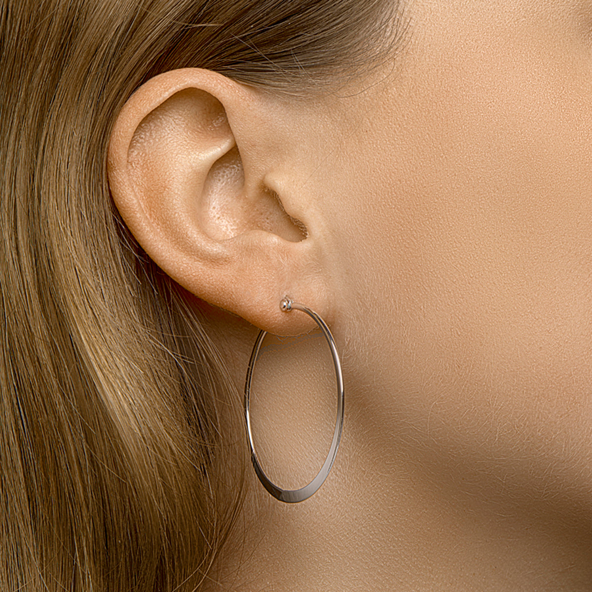 vDam Oorringen Zilver Gerhodineerd 1332443