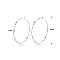 vDam Oorringen Zilver Gerhodineerd 1334138