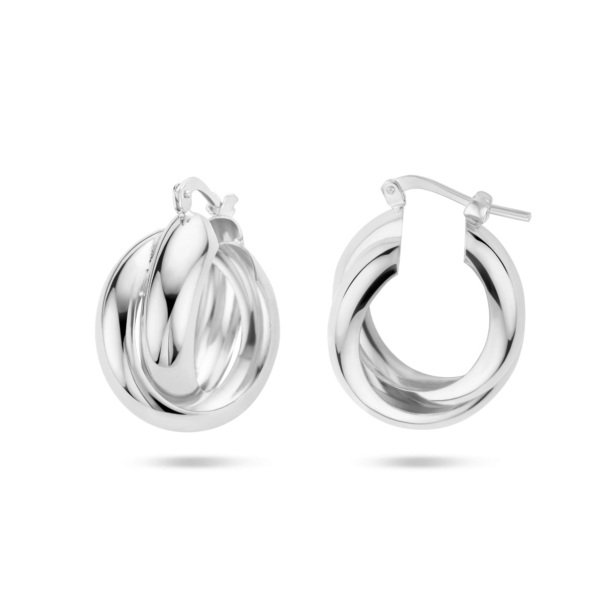 vDam Oorringen Zilver Gerhodineerd 1336678