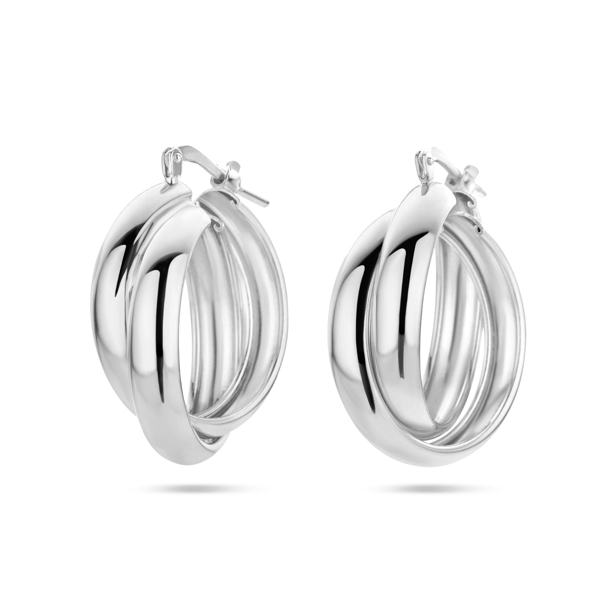 vDam Oorringen Zilver Gerhodineerd 1336917