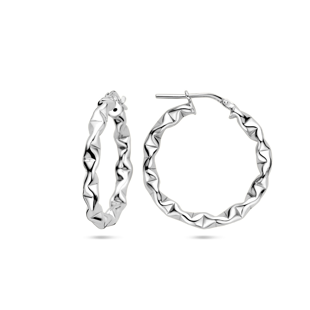 vDam Oorringen Zilver Gerhodineerd 1338128