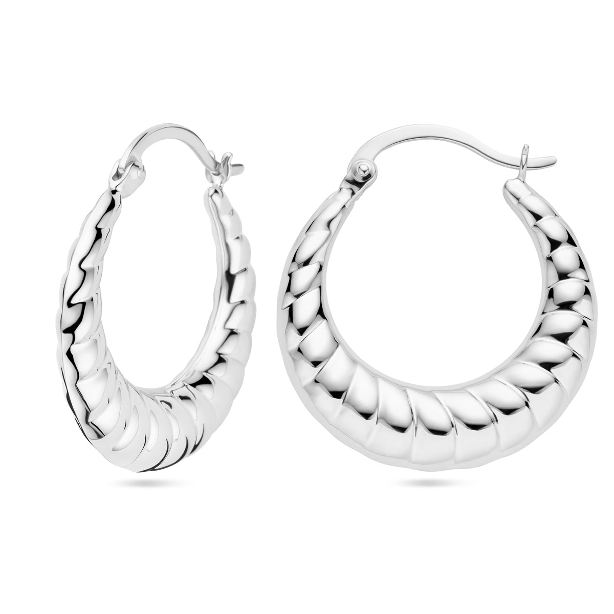 vDam Oorringen Zilver Gerhodineerd 1338328