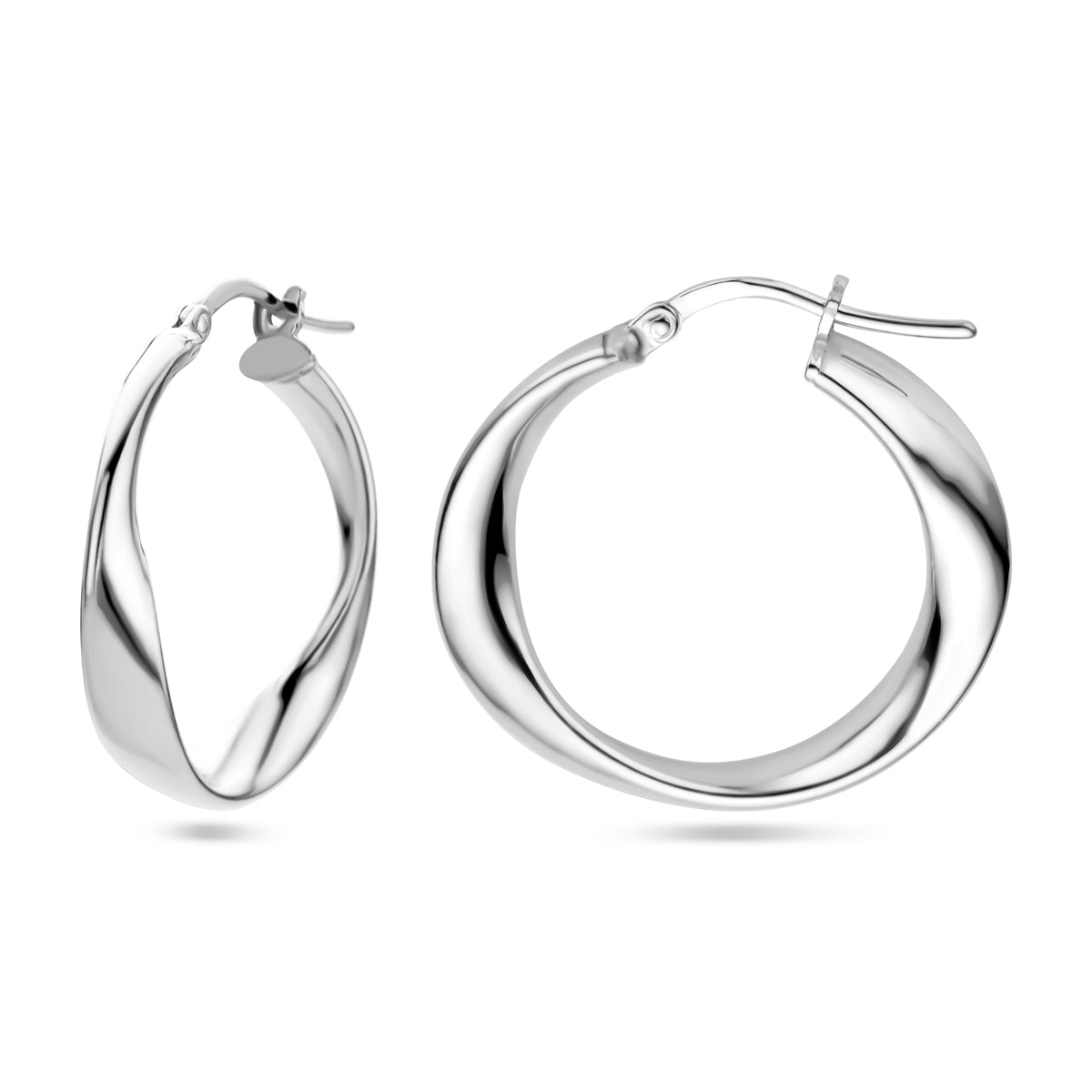 vDam Oorringen Zilver Gerhodineerd 1338399