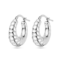 vDam Oorringen Zilver Gerhodineerd 1338605