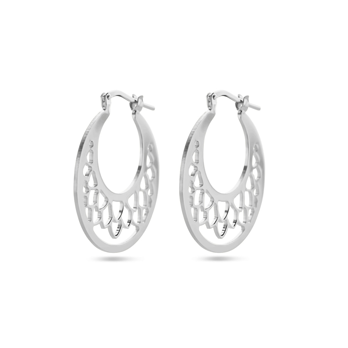 vDam Oorringen Zilver Gerhodineerd 1338755