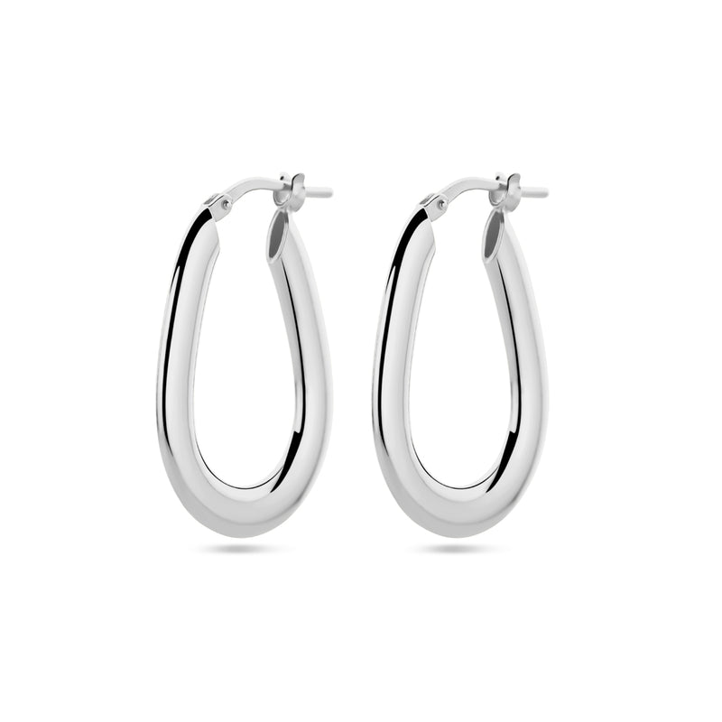 vDam Oorringen Zilver Gerhodineerd 1338758