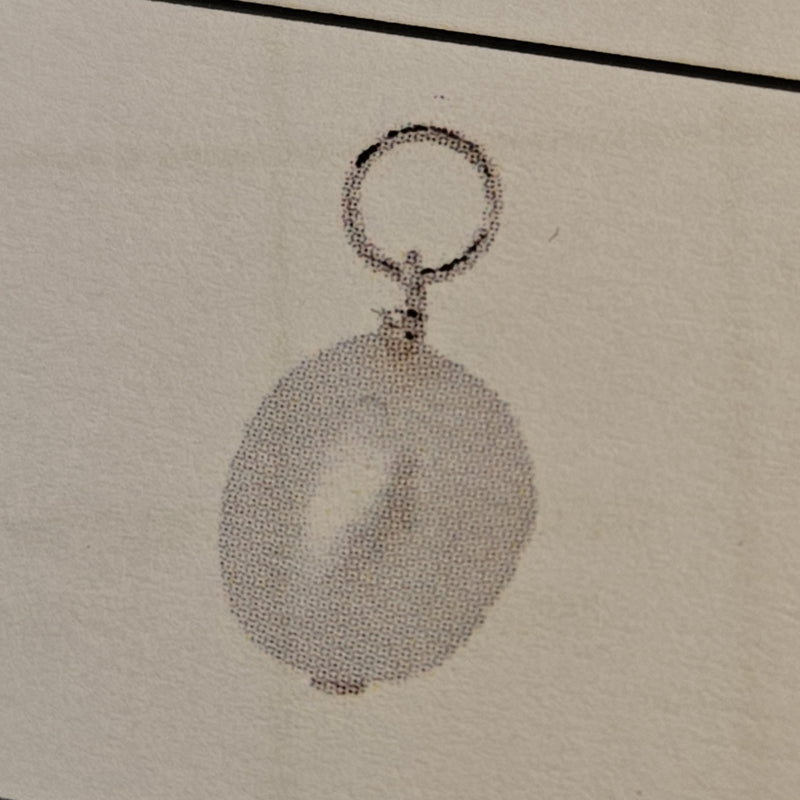 vDam Oorringhanger Parel Per Stuk 18 Mm Zilver Gerhodineerd 1340866