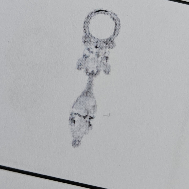 vDam Oorringhanger Zirkonia Per Stuk 9 Mm Zilver Gerhodineerd 1340872