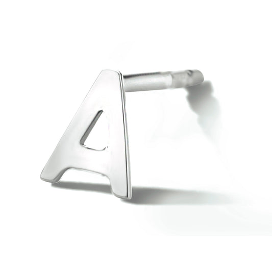 vDam Oorsteker Letter Zilver Gerhodineerd 1334383