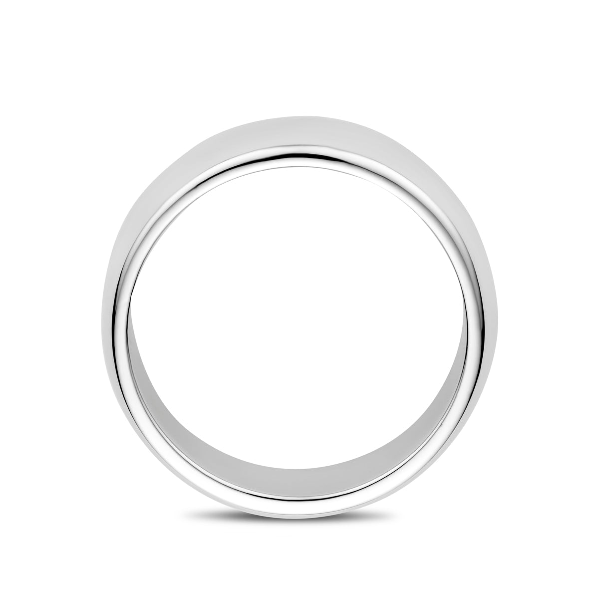 vDam Ring 7 Mm Zilver Gerhodineerd 1339953 Maat 16½