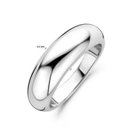 vDam Ring Balloon Zilver Gerhodineerd 1333488 Maat 16½