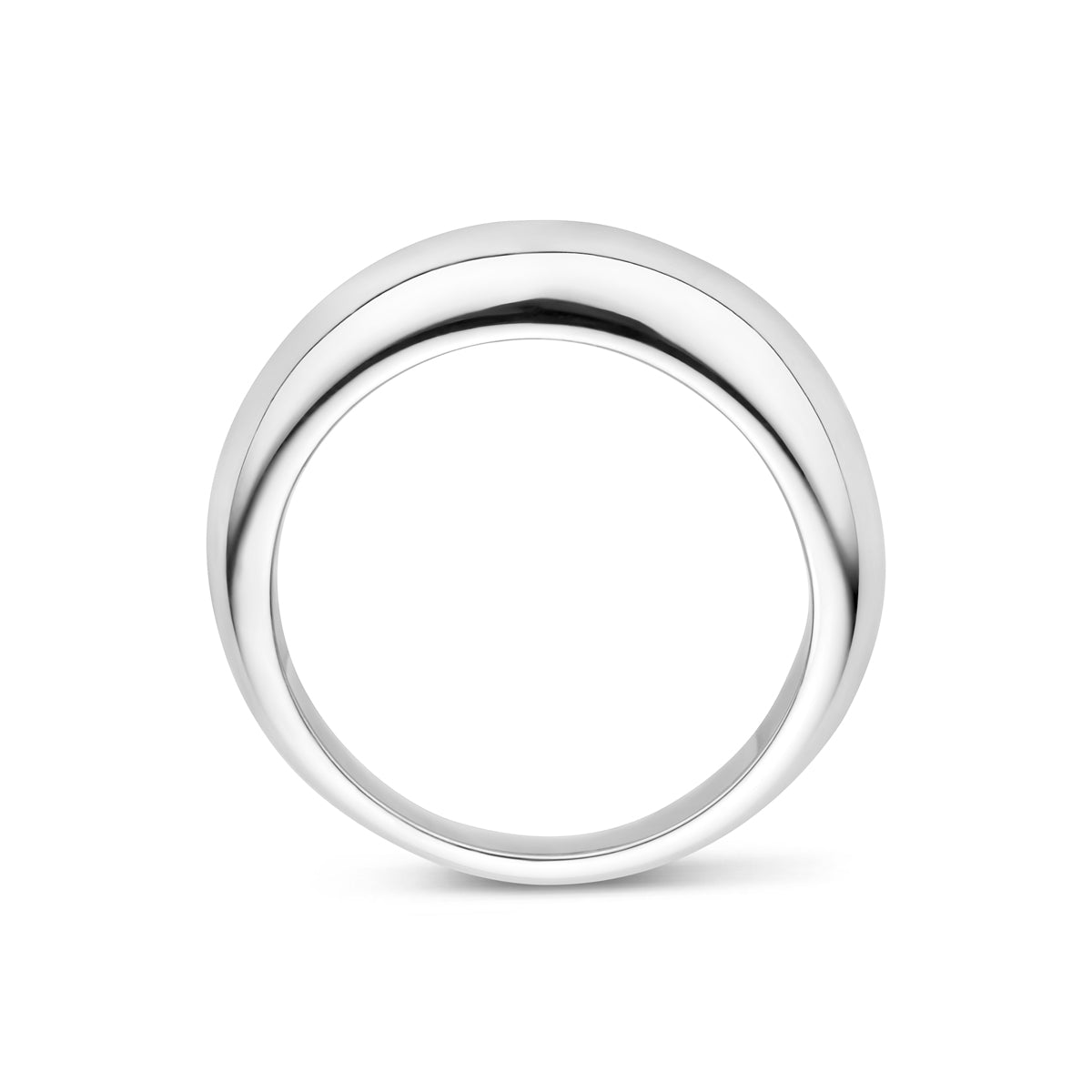 vDam Ring Balloon Zilver Gerhodineerd 1333489 Maat 17¼