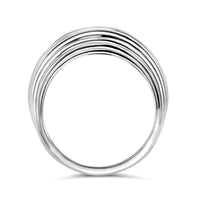 vDam Ring Balloon Zilver Gerhodineerd 1334967 Maat 17¼