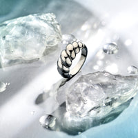 vDam Ring Balloon Zilver Gerhodineerd 1338071 Maat 16½