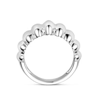 vDam Ring Balloon Zilver Gerhodineerd 1339238 Maat 18½